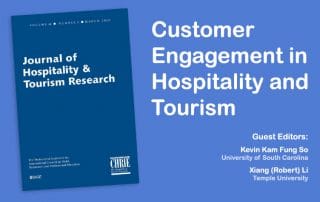 Journal of Hospitality & Tourism Research - Special Issue 7