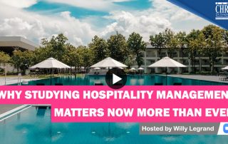 WATCH: Why Studying Hospitality Management Matters Now More than Ever 2