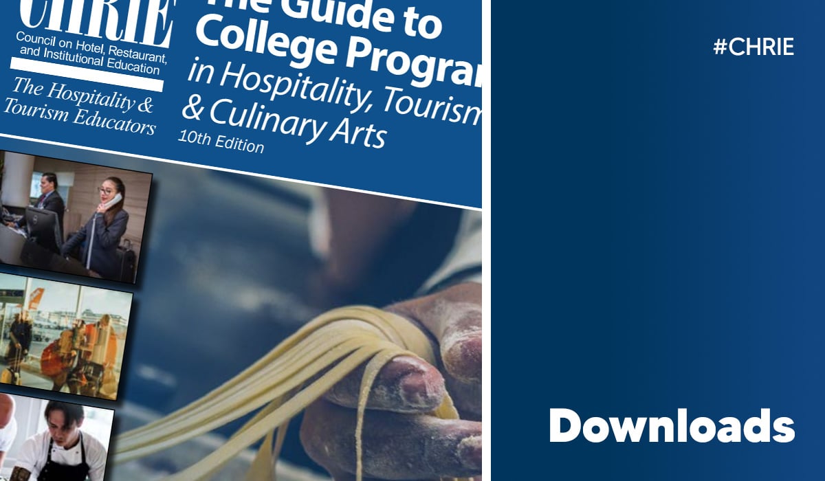 Download the 2021 Guide to College Programs in Hospitality, Tourism & Culinary Arts 9