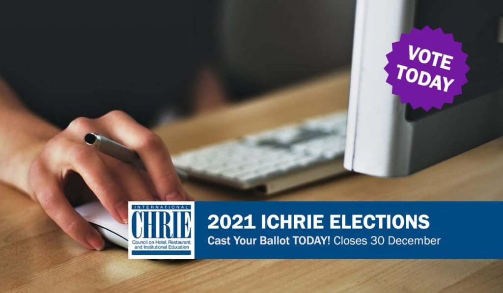 ICHRIE Leadership Election - voting now OPEN! 39