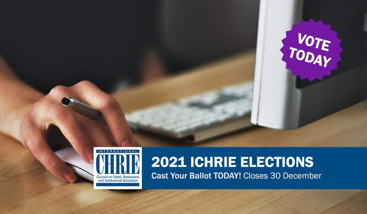 ICHRIE Leadership Election - voting now CLOSED! 9