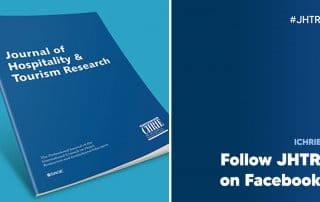 Follow the Journal of Hospitality & Tourism Research on Facebook 7