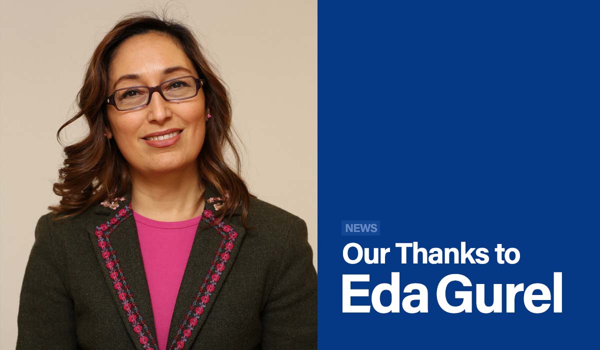 Eda bids farewell: Our thanks to Dr Eda Gurel for serving on the EuroCHRIE Board 13