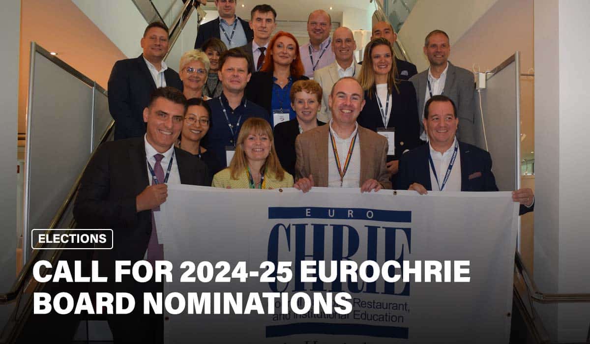 Call for 2024-25 EuroCHRIE Board Nominations 10